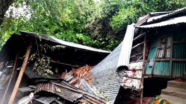 সিত্রাংয়ে ক্ষতিগ্রস্ত ১০ হাজার ঘরবাড়ি