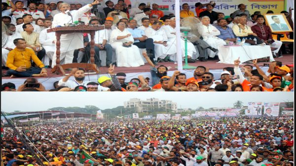 সংসদ বাতিল করে তত্ত্বাবধায়ক সরকার গঠন করতে হবে : বরিশালে মির্জা ফখরুল