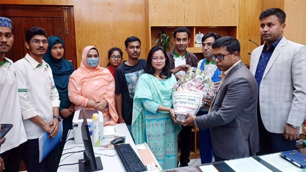 বরিশাল জেলা প্রশাসক (ভারপ্রাপ্ত) সোহেল মারুফকে জাগ্রত বরিশালের শুভেচ্ছা