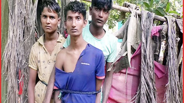 বরিশালে তিন কিশোরকে গাছের সঙ্গে বেঁধে নির্যাতন