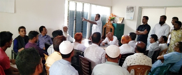 জাতির জনকের জন্মবার্ষিকী পালন উপলক্ষে বাউফলে প্রস্তুতি সভা