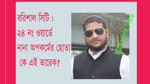 বরিশাল সিটি : ২৪ নং ওয়ার্ডে নানা অপকর্মের হোতা কে এই তারেক?