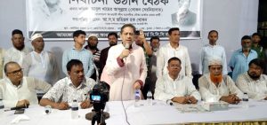 আমার পিতার আর্দশ ধারণ করে আপনাদের সেবা করে যেতে চাই : নৌকার মেয়র প্রার্থী খোকন সেরনিয়াবাত 