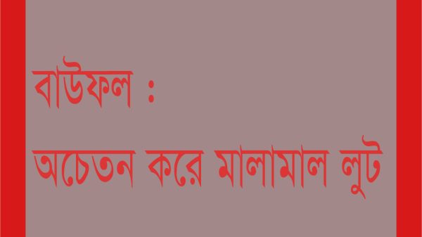 বাউফলে পাঁচ জনকে অচেতন করে মালামাল লুট
