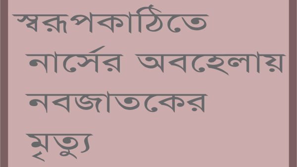 স্বরূপকাঠিতে নার্সের অবহেলায় নবজাতকের মৃত্যু
