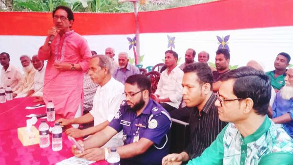 বানারীপাড়ায় চুরি ও মাদক বিরোধী সভা অনুষ্ঠিত