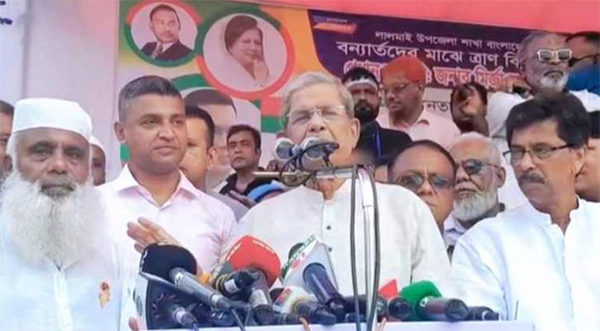 বিএনপির নামে চাঁদাবাজি করলে পুলিশ-সেনাবাহিনীর হাতে তুলে দিন : মির্জা ফখরুল