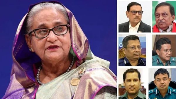 শেখ হাসিনাসহ ৭ জনের বিরুদ্ধে হত্যা মামলা রেকর্ড করার নির্দেশ