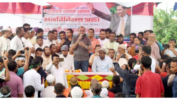 সন্ত্রাসমুক্ত গৌরনদী ও আগৈলঝাড়া গড়তে দলীয় বিএনপির কেন্দ্রীয় নেতার মতবিনিময়