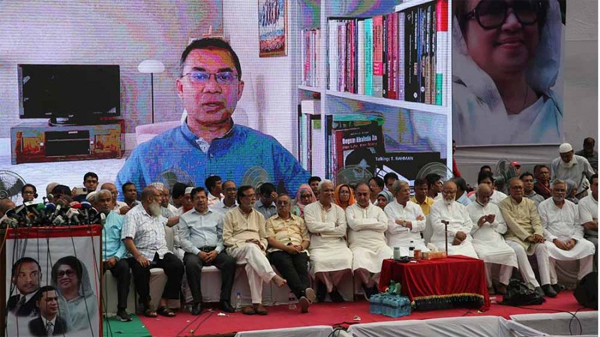 মাফিয়া চক্রের ১৫ বছরের জঞ্জাল কিন্তু দূর হয়নি : তারেক রহমান