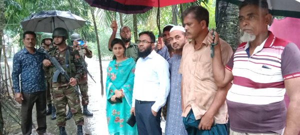 উজিরপুরে ইউএনও'র হস্তক্ষেপে রক্ষা পেল মাজার