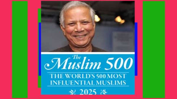 বিশ্বের প্রভাবশালী মুসলিমের তালিকায় ড. ইউনূস