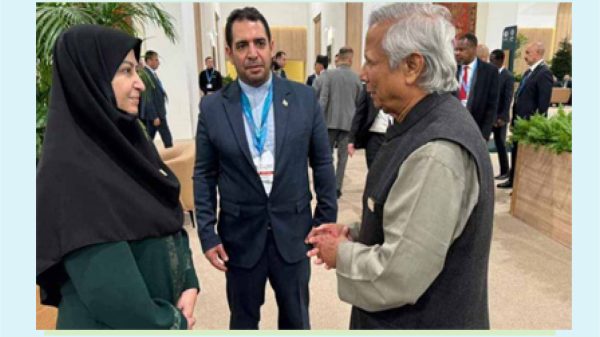 জলবায়ু সম্মেলনে শীর্ষ বিশ্বনেতাদের সঙ্গে প্রধান উপদেষ্টার সাক্ষাৎ