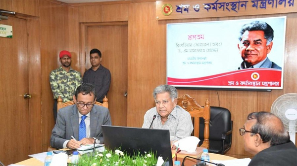 শ্রমিকদের বকেয়া পরিশোধ না করলে প্রশাসক নিয়োগ : শ্রম ও কর্মসংস্থান উপদেষ্টা এম সাখাওয়াত হোসেন